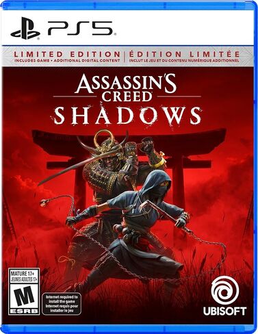 Assassin’s Creed Shadows - Limited Edition (Amazon Exclusive), PlayStation 5 in Saudi Arabia