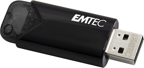 Emtec B110 Click Easy 3.2 USB Flash Drive 512 جيجابايت USB Type-A 3.2 Gen 2 (3.1 Gen 2) أسود in Saudi Arabia