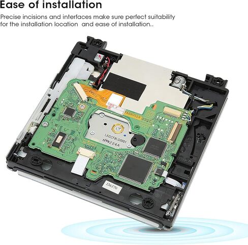 Bewinner DVD Drive Replacement Repair Part for Console, ABS Original DVD Drive Replacement, Disc Drive Replacement Accessory Kits with Opening Tool in Kuwait