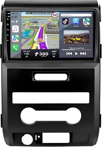 for Ford F150 Radio Upgrade 2009-2012: Android 14 Car Stereo with Wireless CarPlay & Android Auto - 9 Inch Touchscreen GPS Navigation Head Unit with Bluetooth 4+64G in Saudi Arabia