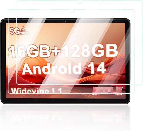 واقي شاشة لجهاز PEICHENG PCP12 Tablet 11 بوصة Android 14 Tablet، UYRUREL مضاد للخدش 9H صلابة اللمس الحساسة 2.5D حواف مستديرة خالية من الفقاعات سهلة التركيب، عبوتان. in Kuwait