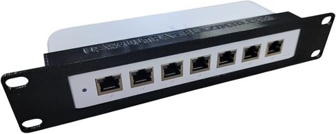 حامل Blazin3D مقاس 10 بوصة لجهاز Ubiquiti Switch Ultra، مادة PETG، تصميم مفتوح (أسود) in Kuwait