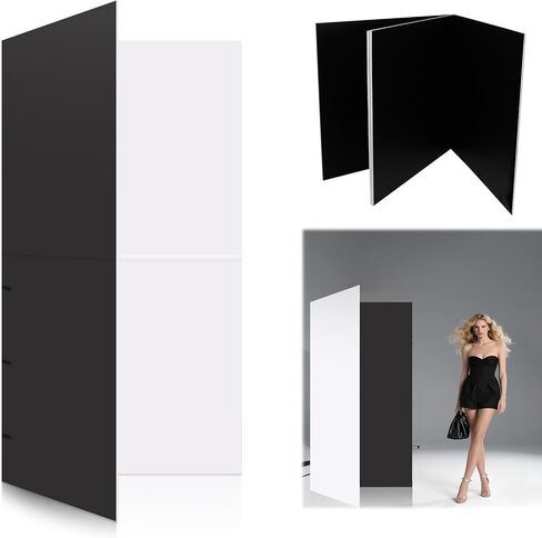 100x100cm Photography Studio Portrait Backdrops Reflector Photography Folding Reflective Car for Photo Studio Still Life and Food in Kuwait