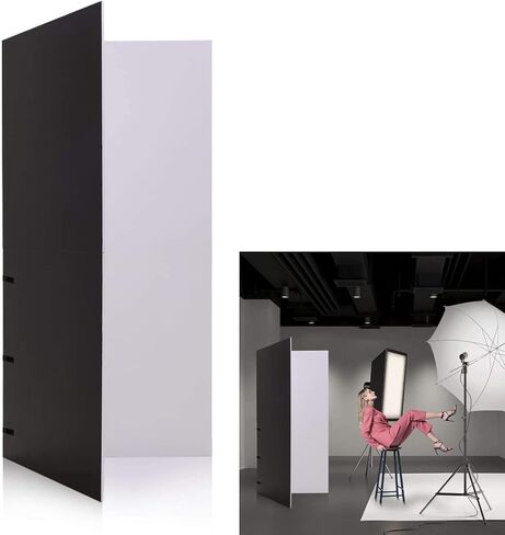 100x100cm Photography Studio Portrait Backdrops Reflector Photography Reflective Cardboard for Photo Studio Still Life and Food in Kuwait