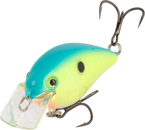 Strike King (HCKVD1.5E-567) KVD Elite 1.5 Squarebill، طُعم مرفقي يعمل على الضحلة، حركة صيد صامتة، 3/8 أونصة، يغوص من 3 إلى 6 أقدام، مقاس 4 خطافات ثلاثية ذات قبضة ثلاثية من Mustad، مسحوق أزرق برو in Saudi Arabia