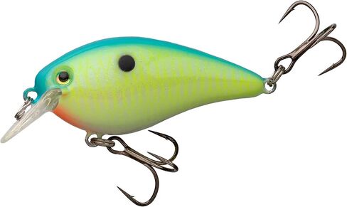 Strike King (HCKVD1.5E-567) KVD Elite 1.5 Squarebill، طُعم مرفقي يعمل على الضحلة، حركة صيد صامتة، 3/8 أونصة، يغوص من 3 إلى 6 أقدام، مقاس 4 خطافات ثلاثية ذات قبضة ثلاثية من Mustad، مسحوق أزرق برو in Saudi Arabia