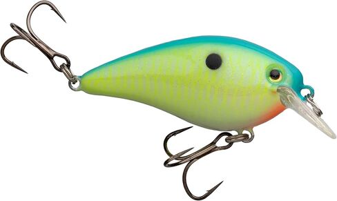 Strike King (HCKVD1.5E-567) KVD Elite 1.5 Squarebill، طُعم مرفقي يعمل على الضحلة، حركة صيد صامتة، 3/8 أونصة، يغوص من 3 إلى 6 أقدام، مقاس 4 خطافات ثلاثية ذات قبضة ثلاثية من Mustad، مسحوق أزرق برو in Saudi Arabia