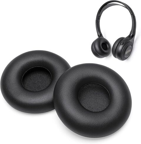Ear Pads Soft Protein Leather Compatible with GMC Yukon Denali,GM Yukon,2017-2022 Chevrolet/Chevy Suburban Tahoe,Ford Digital Audio Headphone Entertainment DVD Systems Headset Cushion EarPads in Saudi Arabia