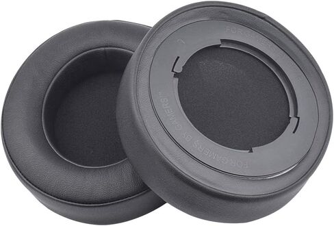 Replacement Earpads Soft Ear Pad Cushion Covers Compatible with Kraken Pro V2 Gaming Headphones (Black, 1 Pair) in Kuwait