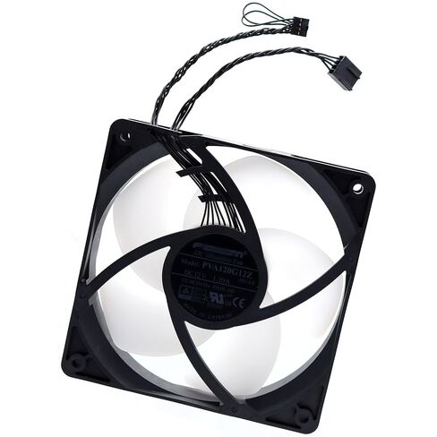 Deal4GO 120mm RGB CPU مروحة تبريد سائلة 69XJW 069XJW بديلة لسطح المكتب Dell Alienware Aurora R16 R15 R14 R13 in Saudi Arabia