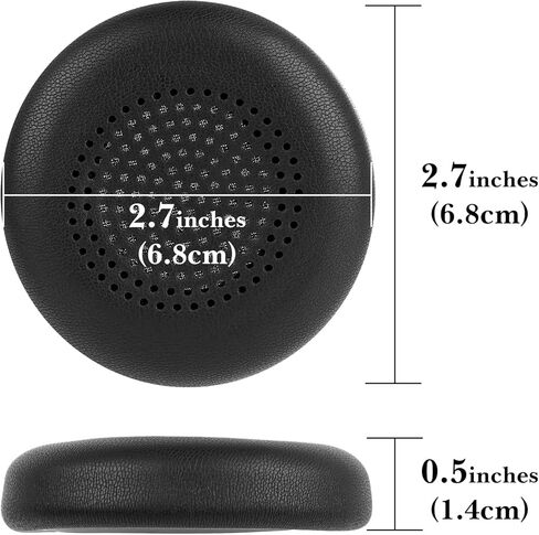 وسائد أذن بديلة من Linkidea لجهاز Logitech Zone Wireless، وسائد أذن لسماعات الرأس Zone 900، وسادات أذن لسماعات الرأس (جلد بروتين/أسود) in Saudi Arabia