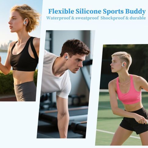 Ear Hooks for Samsung Galaxy Buds 3 Pro/Buds3,Sport Earbuds Covers Silicone Anti-Slip Ear Hook Galaxy Buds 3 Pro Ear Tips Accessories Anti-Lost Lanyard,Galaxy Buds 3 Ear Hooks(Black) in Kuwait