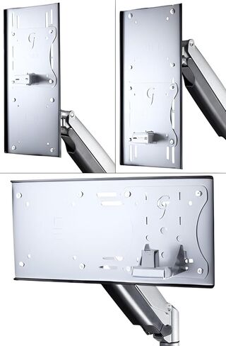 Gladiator Joe Monitor Arm/Mount - VESA Adapter Extension - Compatible with Any GJ VESA Adapter - Raise | Lower | Customize Your Monitor Setup (White) in Saudi Arabia