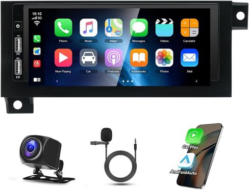 6.8 Inch Double Din Car Stereo for 1994–2002 Dodge Ram 1500 2500 3500, for Cirrus 1995-2000, for Jeep Grand Cherokee 1994-1998 2+32G Android 13 Car Radio w/Wireless Carplay Android Auto GPS WiFi SWC in Kuwait