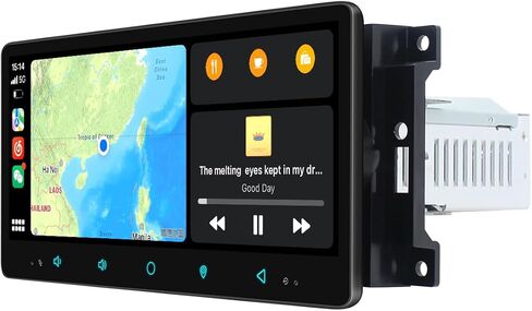 راديو سيارة JOYING لسيارة Jeep Wrangler Jk Patriot Compass Grand Cherokee/Chrysler/Dodge (2007-2017)، شاشة لمس IPS 8.9 بوصة Android 13 ستيريو 4 جيجابايت + 64 جيجابايت مع تشغيل لاسلكي، Android Auto (JY-JP102T4) in Kuwait