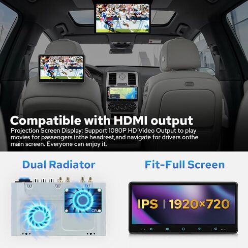 راديو سيارة JOYING لسيارة Jeep Wrangler Jk Patriot Compass Grand Cherokee/Chrysler/Dodge (2007-2017)، شاشة لمس IPS 8.9 بوصة Android 13 ستيريو 4 جيجابايت + 64 جيجابايت مع تشغيل لاسلكي، Android Auto (JY-JP102T4) in Kuwait