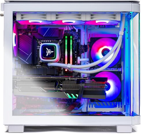 كمبيوتر الألعاب Skytech Gaming King 95، AMD Ryzen 7 9800X3D 4.7 جيجا هرتز، NVIDIA RTX 5070 Ti 16 جيجا بايت VRAM، 2 تيرابايت Gen4 NVMe SSD، 32 جيجا DDR5 RAM 6000، 850 وات Gold ATX 3 PSU، 360 ARGB AIO، WI-FI 5، Windows 11، سطح المكتب in Kuwait