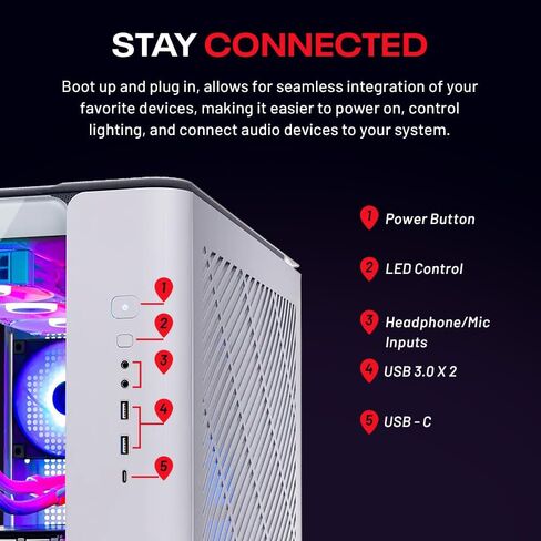 كمبيوتر الألعاب Skytech Gaming King 95، AMD Ryzen 7 9800X3D 4.7 جيجا هرتز، NVIDIA RTX 5070 Ti 16 جيجا بايت VRAM، 2 تيرابايت Gen4 NVMe SSD، 32 جيجا DDR5 RAM 6000، 850 وات Gold ATX 3 PSU، 360 ARGB AIO، WI-FI 5، Windows 11، سطح المكتب in Kuwait