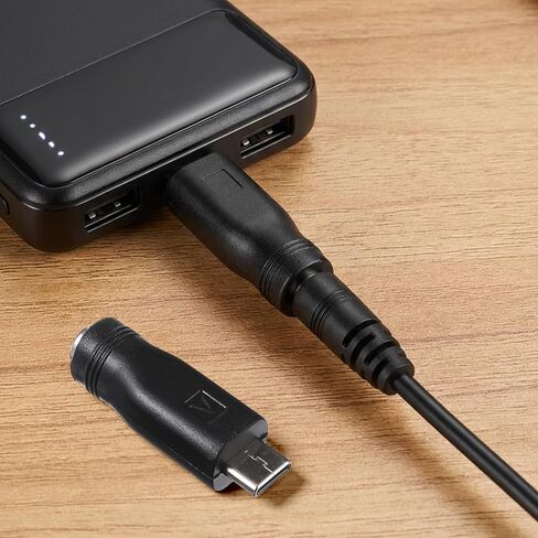4 قطع محول USB C إلى تيار مستمر، 5 فولت تيار مستمر 5.5 × 2.1 مم أنثى إلى USB نوع C ذكر قابس تحويل موصل طاقة شحن أسطواني جاك مصدر طاقة عالمي لأجهزة الشحن in Kuwait