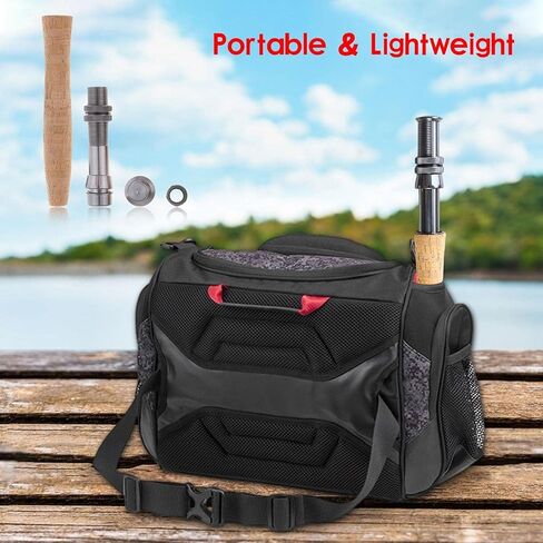 B Baosity Cork Fly Fishing Rod Handle Grip with Reel Seat for Rod Building or Repair, Model 1 in Saudi Arabia
