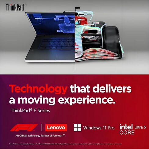 Lenovo 2026 New Generation 16" WUXGA Thinkpad E16 Business Laptop, Intel Core Ultra 5 125U, 16GB RAM, 1TB Storage(512GB SSD + 500GB External), Backlit Keyboard, Fingerprint Reader, Windows 11 Pro in Saudi Arabia