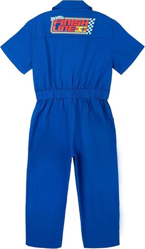Hot Wheels Twill Racing Zip Up Coverall Infant to Big Kid Sizes (12 Months - 8) in Saudi Arabia