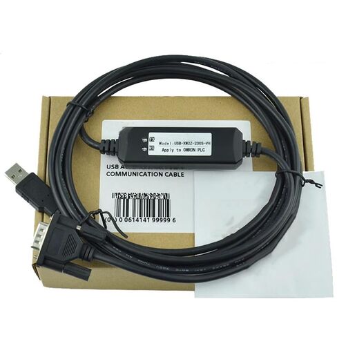 USB-XW2Z-200S-VH for CQM1H CPM2C CJ1M Programming Cable Debugging Cable Data Download Cable Dual Chip Design Industrial Grade 3 Meter in Saudi Arabia