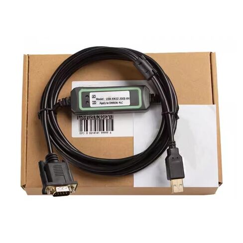 USB-XW2Z-200S-VH لـ CQM1H CPM2C CJ1M كابل برمجة تصحيح أخطاء كابل تنزيل البيانات كابل مطلي بالذهب عالي السرعة ومستقر موديل FT232RL رقاقة 3 متر in Saudi Arabia