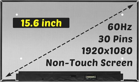 بديل لجهاز HP EliteBook 650 G10 / 655 G9 G10 / 855 G7 G8 لـ PROBOOK 450 G8 G9 G10 / 455 G8 G9 G10 1920x1080 15.6 بوصة 30 Pins 60HZ LED لوحة عرض LCD (لشاشة غير تعمل باللمس فقط) in Saudi Arabia