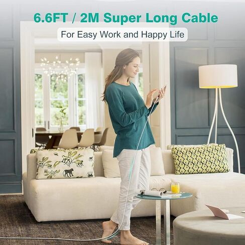 USB C to USB C Charging Cable Compatible for iPhone 16/16 Plus/16 Pro/16 Pro Max/15/15 Plus/15 Pro/15 Pro Max, 60W Type C to C Fast Charger Cord, iPhone 16 Charger Fast Charging Cord, 6ft 2Pack in Saudi Arabia
