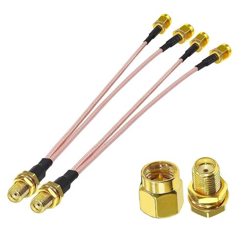 SMA Y Splitters Cable SMA Female to Double Male RG316 Extension Cable Adapters in Kuwait