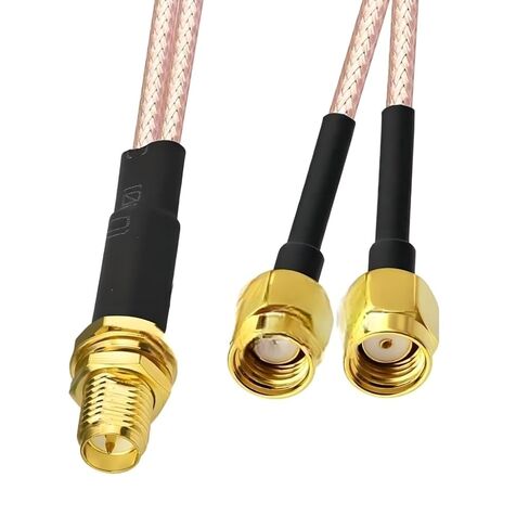 SMA Y Splitters Cable SMA Female to Double Male RG316 Extension Cable Adapters in Kuwait
