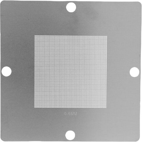 SUNGOOYUE 90x90mm BGA Repair Stencils for Laptops, 304 Stainless Steel Stencils for BGA Rework Station Electronics Repair] in Kuwait