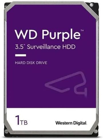 Surveillance HDD Purple: C-HDD1000-PUR 1TB Surveillance Hard Drive – 3.5" SATA 6Gb/s, 5400 RPM, 64MB Cache in Saudi Arabia