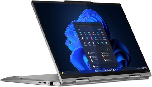 Lenovo ThinkPad X1 2-in-1 Gen 10 Aura Edition, Intel Ultra 7 258V, 14" OLED 2.8K (2880x1800) 500 nits, AR, Touchscreen, 32GB DDR5, 2TB SSD, Yoga Pen, 8MP IR Camera, Wi-Fi 7, Win 11 Pro - Grey in Saudi Arabia