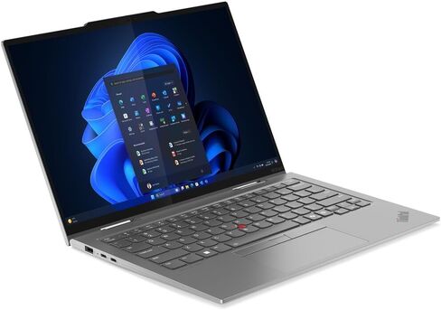 Lenovo ThinkPad X1 2-in-1 Gen 10 Aura Edition, Intel Ultra 7 258V, 14" OLED 2.8K (2880x1800) 500 nits, AR, Touchscreen, 32GB DDR5, 2TB SSD, Yoga Pen, 8MP IR Camera, Wi-Fi 7, Win 11 Pro - Grey in Saudi Arabia