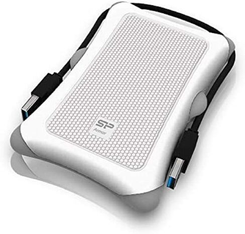 Silicon Power Armor A30 2.5-inch Shockproof SATA Hard Drive Enclosure White in Saudi Arabia