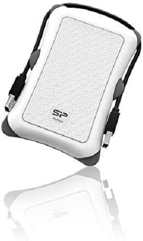 Silicon Power Armor A30 2.5-inch Shockproof SATA Hard Drive Enclosure White in Saudi Arabia