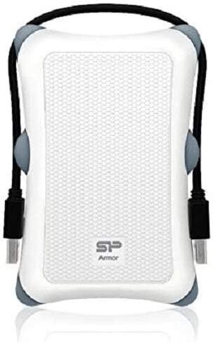 Silicon Power Armor A30 2.5-inch Shockproof SATA Hard Drive Enclosure White in Saudi Arabia
