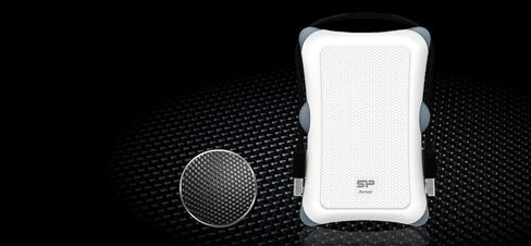Silicon Power Armor A30 2.5-inch Shockproof SATA Hard Drive Enclosure White in Saudi Arabia