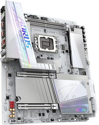 اللوحة الأم GIGABYTE Z890 AORUS Tachyon ICE Intel Core Ultra (السلسلة 2) LGA 1851، E-ATX، DDR5، 4X M.2، PCIe 5.0، Thunderbolt 4، WIFI7، 5GbE LAN، D5 Bionic Corsa in Saudi Arabia