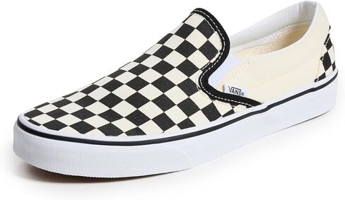 Vans Classic Slip On Black Off White Checkerboard VN-0EYEBWW Mens US 7.5 in Kuwait