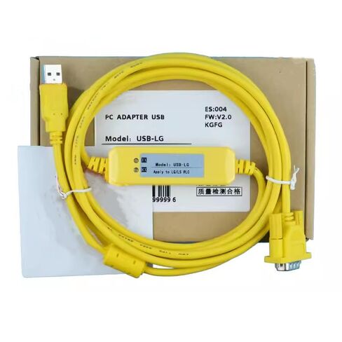 USB-LG لـ K120S K7M PLC كابل برمجة اتصالات تنزيل البيانات كابل نقل مستقر نموذج اقتصادي أصفر 3 متر in Kuwait