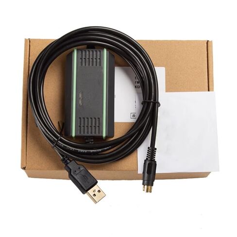 USB-AFC8513+ for PLC Programming Cable FP0 FP2 FPX FPG Data Communication Download Cable for Online Monitoring Electromagnetic Isolation FT232RL Chip Black 3 Meter in Saudi Arabia
