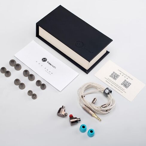 TINHIFI T2 محرك ديناميكي مزدوج IEM HiFi سماعات أذن سلكية قوية باس صوت متوازن CNC غلاف من الألومنيوم قابل للفصل 0.78 مم 2 دبوس كابل مطلي بالفضة لعشاق الموسيقى مراقبة المسرح in Kuwait