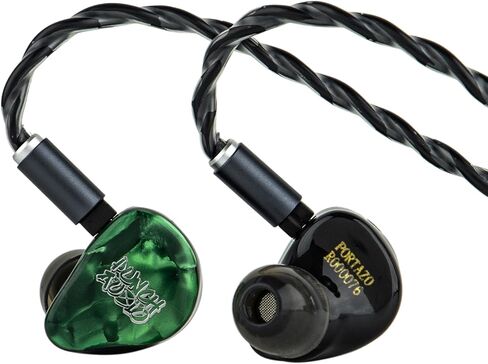 Linsoul Punch Audio Portazo 1DD + 2 مشغل مستو في شاشة الأذن، سماعات HiFi سلكية IEM، مراقبة استوديو Basshead وسماعات أذن للألعاب مع كابل 3.5/4.4 مم قابل للفصل للموسيقيين عشاق الموسيقى in Saudi Arabia