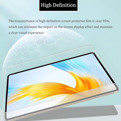 واقي شاشة i-Tensodo مكون من 3 قطع لجهاز Fire HD 10 / HD 10 Plus مقاس 10.1 بوصة (2023/2021، الجيل الثالث عشر/الحادي عشر)، فلتر شفاف عالي الوضوح، مضاد للخدش in Saudi Arabia