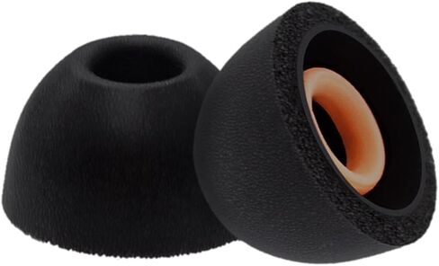 أطراف أذن بديلة من إسفنج الذاكرة من Klowcok لسماعات الأذن JBL Vibe Beam/JBL Vibe Beam 2 / JBL Tune Beam، 3 أزواج (S/M/L) أسود in Kuwait