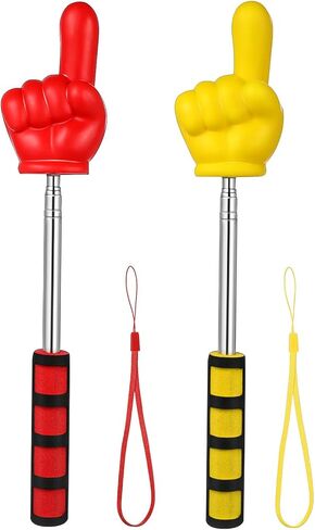 VILLCASE Telescopic Pointer Stick for Classroom and Presentations - Extendable Finger Pointer with Soft Grip for Teaching and Meetings 13.77In Length in Saudi Arabia