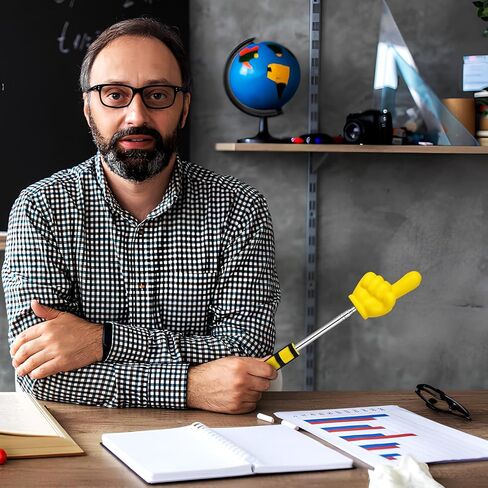 VILLCASE Telescopic Pointer Stick for Classroom and Presentations - Extendable Finger Pointer with Soft Grip for Teaching and Meetings 13.77In Length in Saudi Arabia